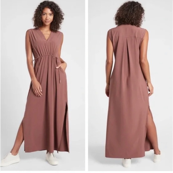 Athleta Dresses & Skirts - Athleta cocoa Marlow Maxi Dress Size XS.